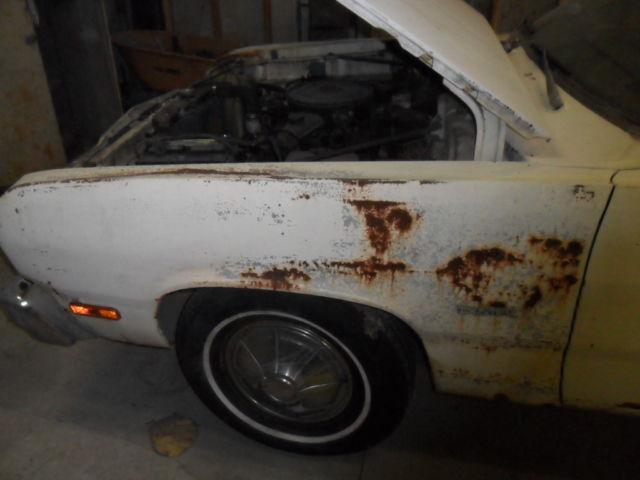 1975 plymouth duster, great restoration project