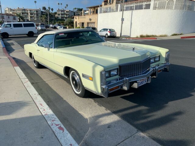 1976 cadillac eldorado convertible. 76k original miles! beautiful! motivated!