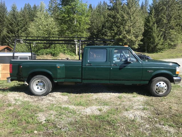 1995 ford f-350 xl crew cab drw