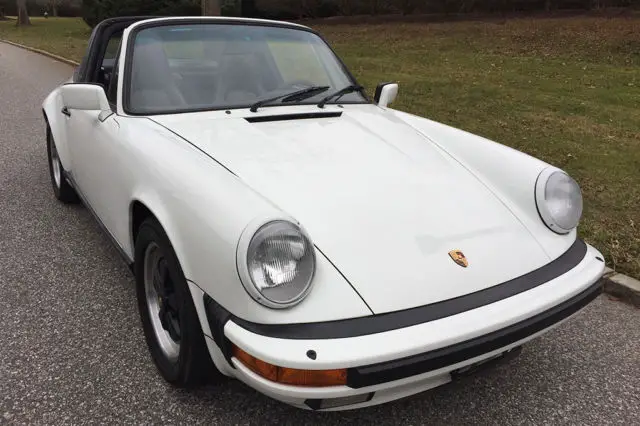 1985 porsche 911 targa with 46204 miles