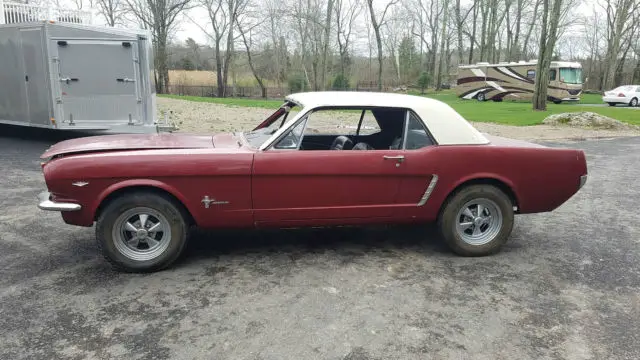 1965 ford mustang hardtop coupe - fresh motor with no miles