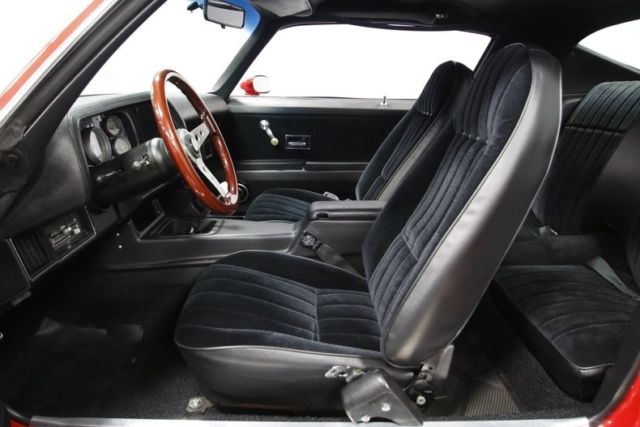 1973 chevrolet camaro z/28 598 miles red coupe 383 stroker v8 4 speed manual