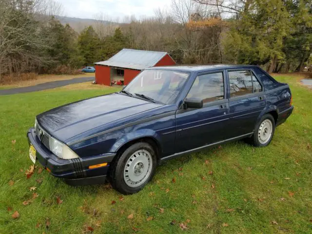 1987 alfa romeo milano v6 39k original miles no reserve!