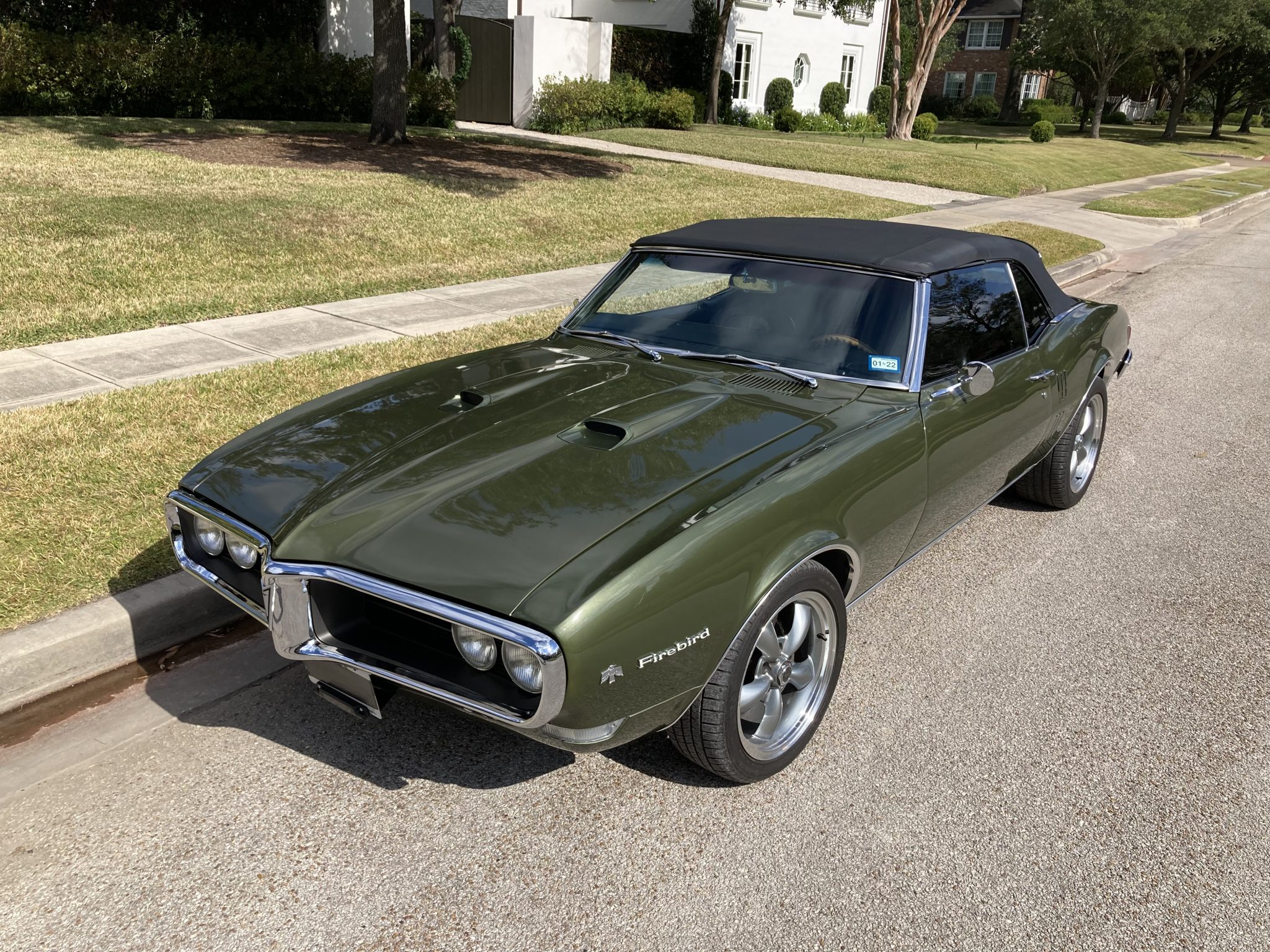 1968 pontiac firebird convertible