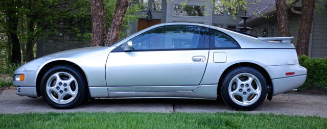 1994 nissan 300zx twin turbo, silver w/t-tops and custom leather interior!