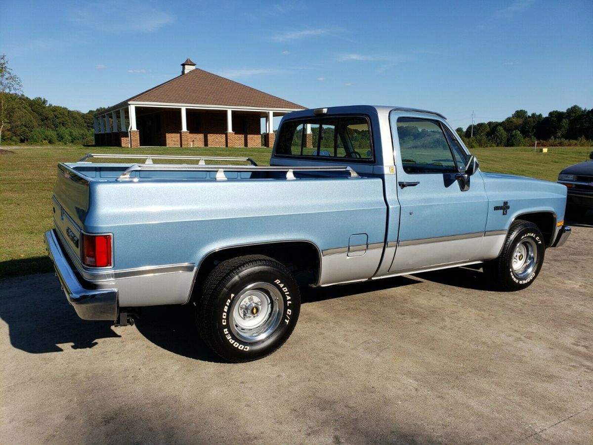 1984 chevy c10 silverado short bed swb v8 great for hot rod nicely optioned