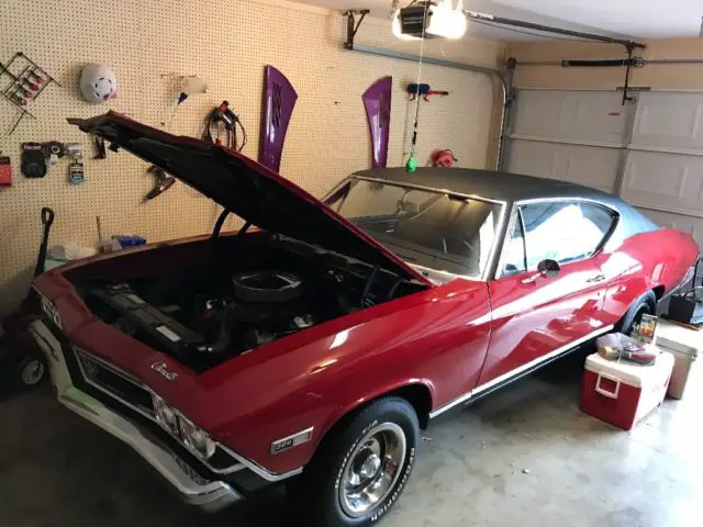 chevelle ss l78 396/375hp #'s car factory 4sp 4.10's factory delux buick interi