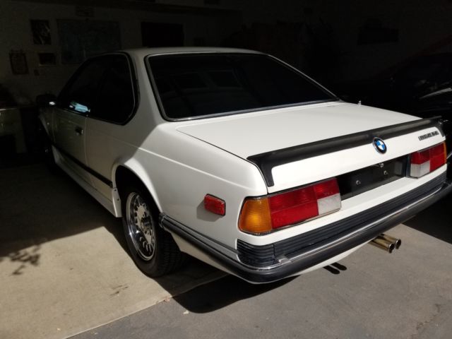 1985 bmw 635csi, euro model, one owner, ca car, 5 speed, excellent condition !!!