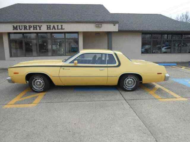 1975 plymouth roadrunner 94408 miles yellow 0 automatic