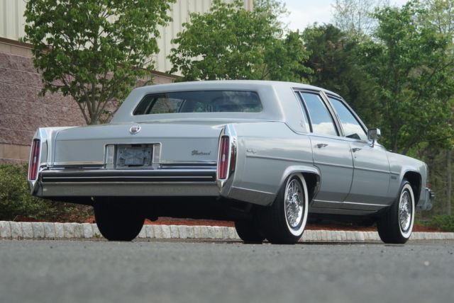 1982 cadillac fleetwood brougham time capsule vehicle 6507 miles pristine !!!