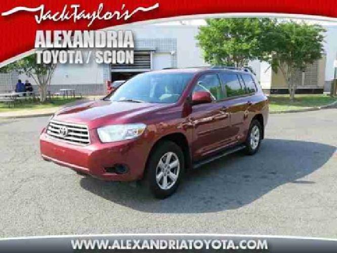 2010 toyota highlander base in alexandria, va