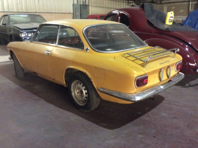1967 alfa romeo giulia sprint gt veloce 1600cc gtv stepnose
