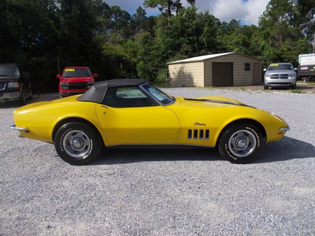 1969 chevrolet corvette stingray convertable