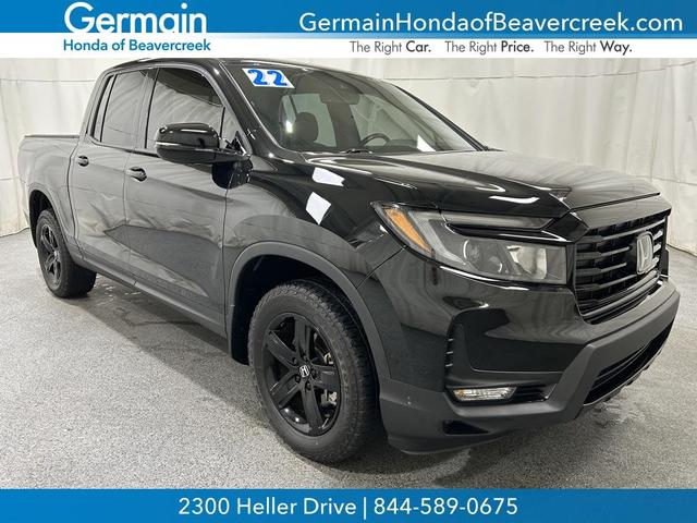2022 honda ridgeline black edition
