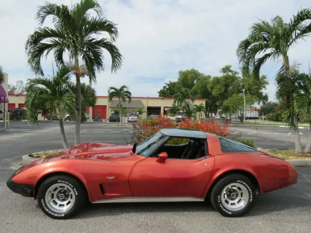classic 1979 chevy corvette-auto-leather-glass t-tops-good driver-no reserve-wow