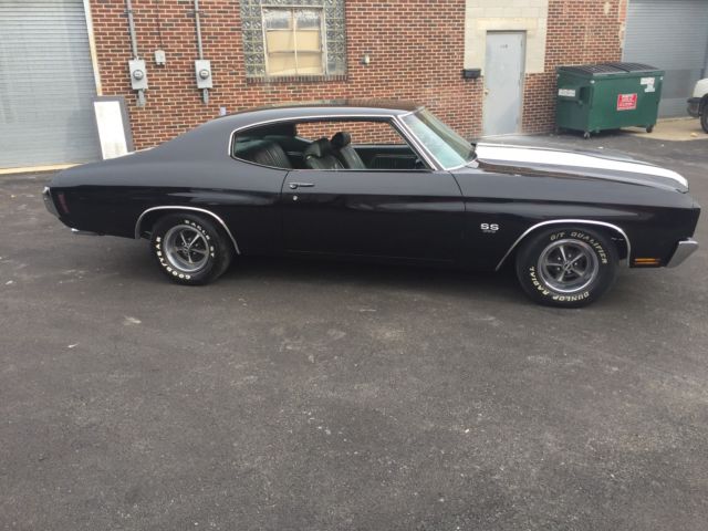 1970 chevrolet chevelle ss documented super sport