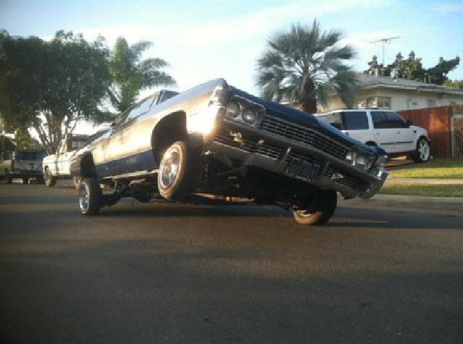 obo 1968 chevy imapal fastback lowrider in los angeles, ca