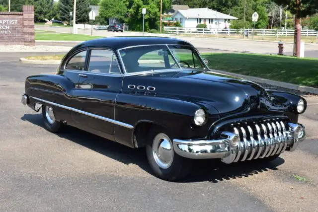 1950 buick sedanette special 4,587 miles black 455 ci v8 automatic