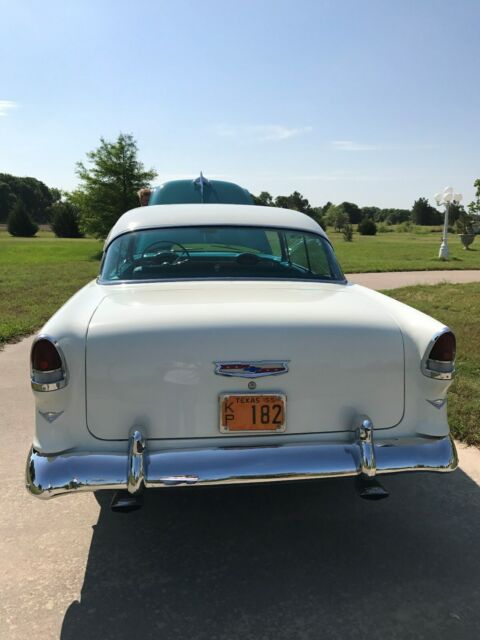 1955 chevrolet bel air 2dr hardtop;total restoration all-original; matching #'s