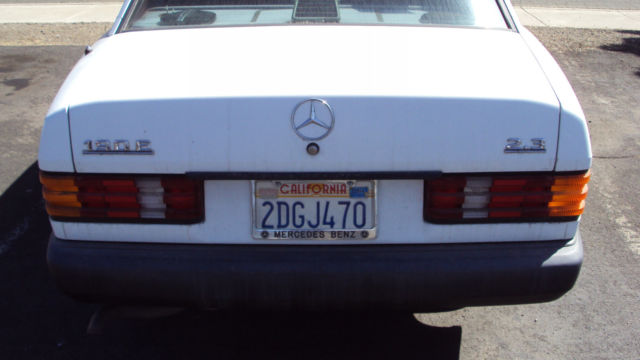 mercedes 1989 190e 2.30l