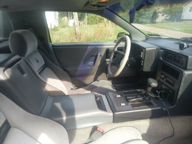 1987 pontiac fiero coupe grey rwd automatic se