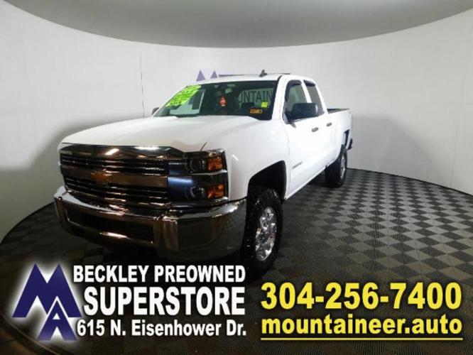 2016 chevrolet silverado 2500hd work truck 4x4 work truck 4dr double cab sb for sale in beckley, west virginia