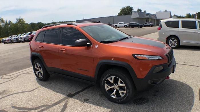 used 2016 jeep cherokee 4wd trailhawk corry, pa 16407 for sale in corry, pennsylvania