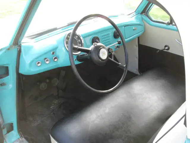 1959 59 nash metropolitan mini micro car 1.5l 4 cyl 3 speed manual fun to drive!