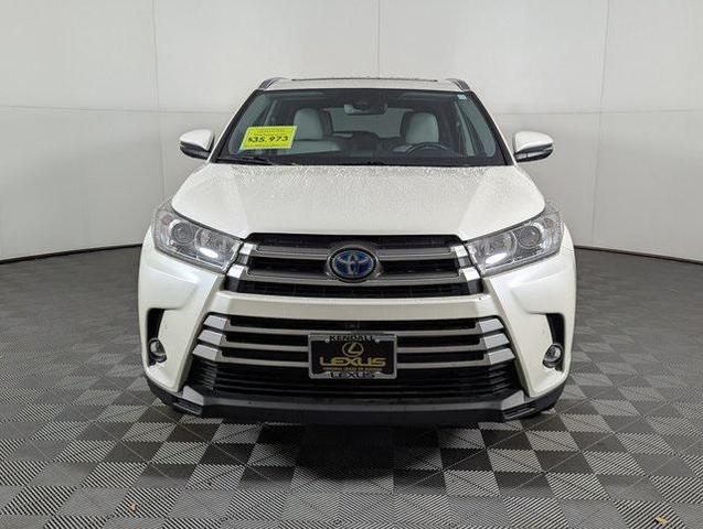 2019 toyota highlander hybrid platinum