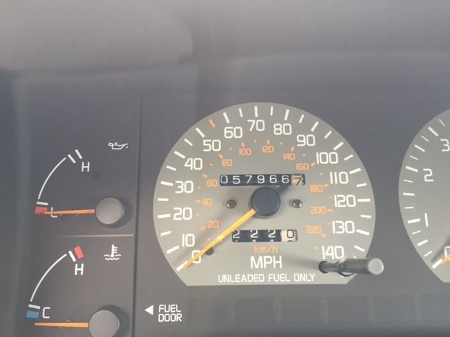 1994 mercury capri base convertible 2-door 1.6l