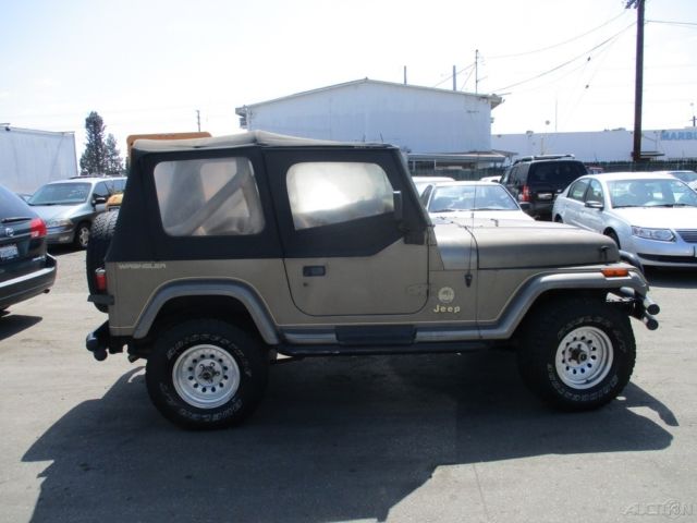 1991 jeep wrangler sahara used 4l i6 12v automatic no reserve