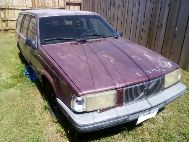 1990 volvo station wagon 740 - big inside