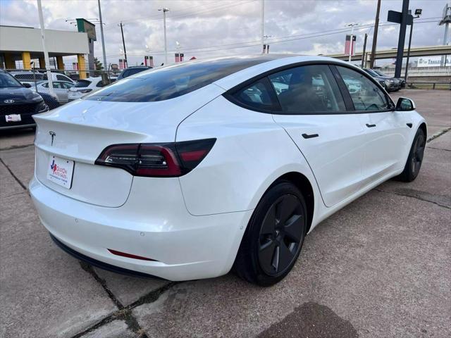 2022 tesla model 3 standard range