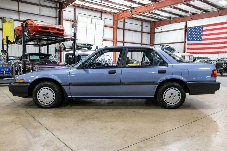 1989 honda accord dx 67375 miles blue laurel metallic sedan 2.0l 4-cylinder 4-sp