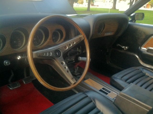 1969 ford mustang mach i 351-4v 4-speed great driver mach i