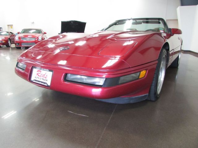 1991 chevrolet corvette, red with 76276 miles available now!