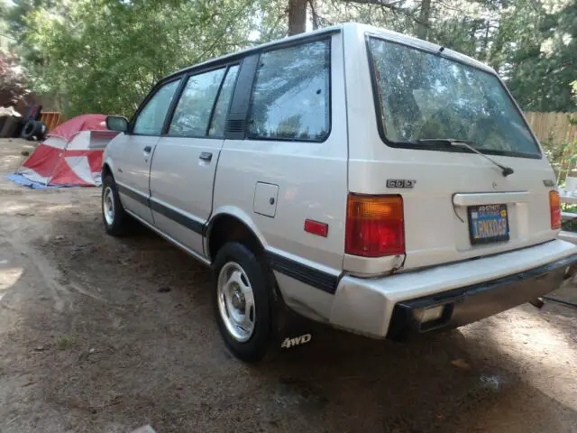4wd dodge colt vista wagon, 3 rows, 1 owner, california time capsule no reserve!