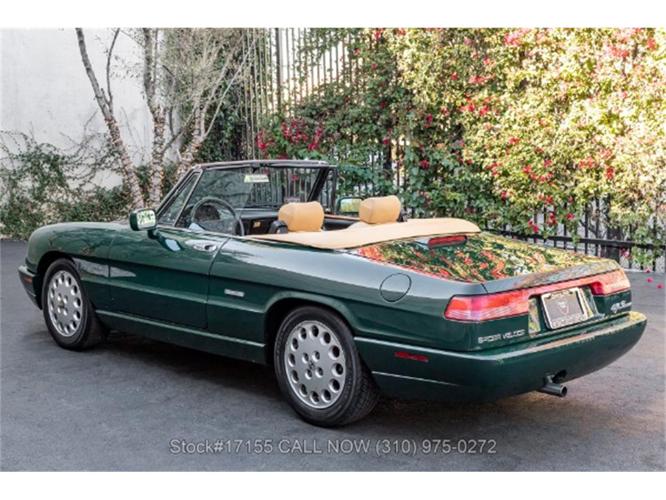 1994 alfa romeo 2000 spider veloce in beverly hills, california