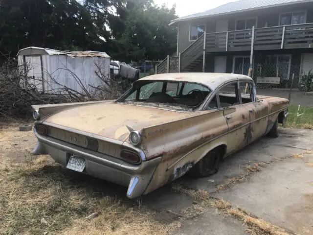 1959 pontiac catalina sedan brown rwd automatic 4 door