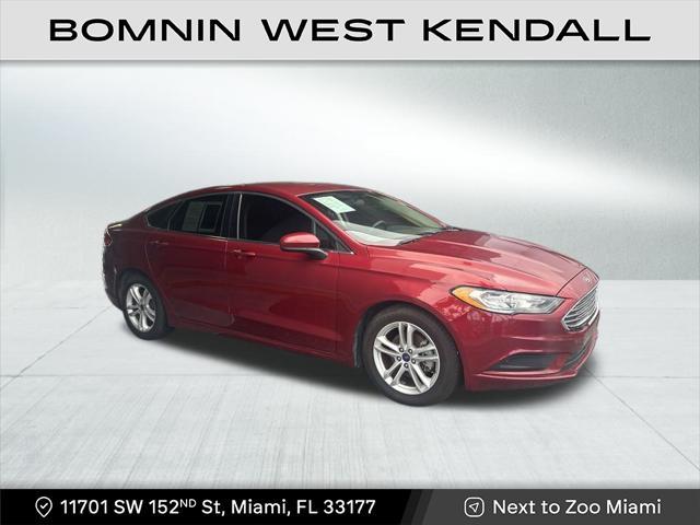 2018 ford fusion se