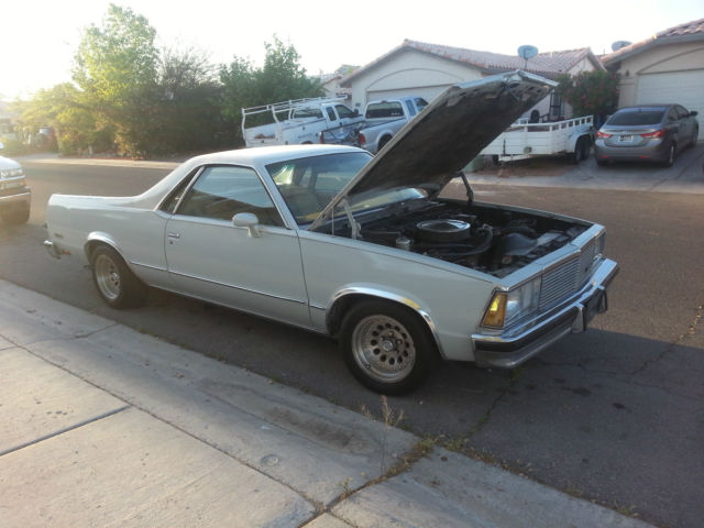 1981 chevrolet el camino base standard cab pickup 2-door 5.0l