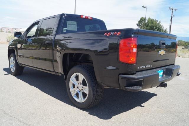 used 2018 chevrolet silverado 1500 4x4 crew cab custom santa fe, nm 87507 for sale in santa fe, new mexico