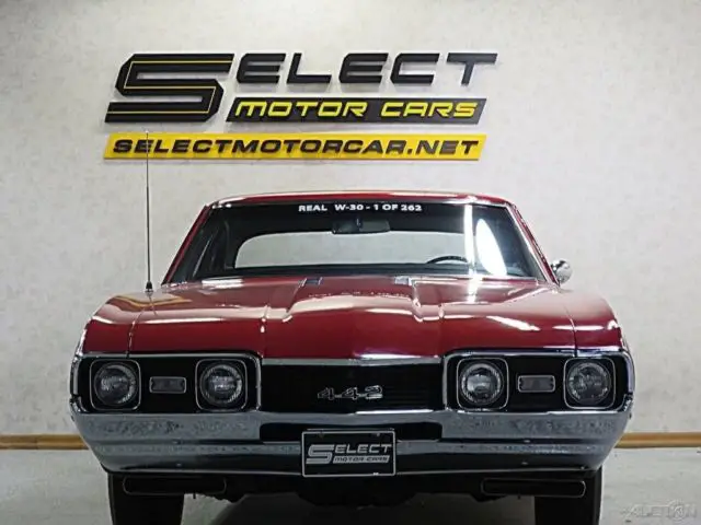 1968 oldsmobile 442 w-30 "one of 246 produced"--"4 speed manual"--"protect-0-pla