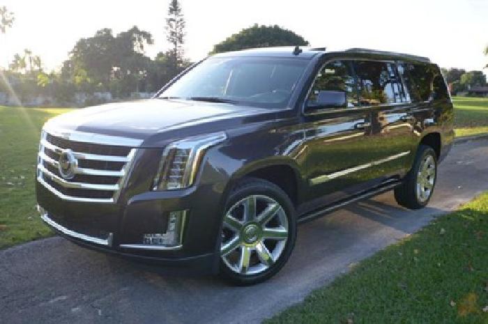 2015 cadillac escalade esv premium edition.. only 3k miles! fully loaded in lazy lake, fl