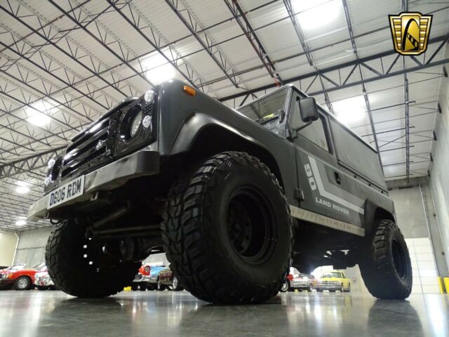 gray 1987 land rover defender suv 2.5l 4 cylinder diesel 5 speed manual availab