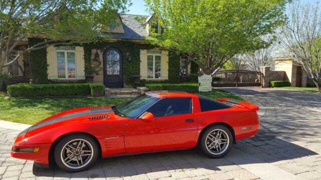 1994 supercharged corvette rebuilt heavy duty transmission new interior