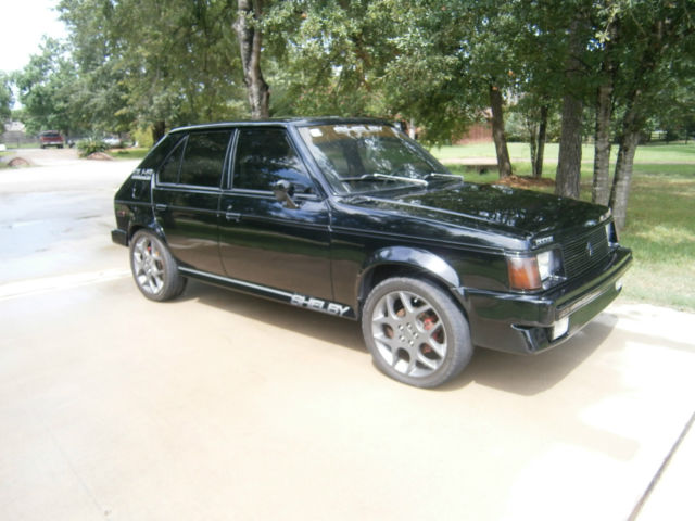 1985 dodge omni glhs shelby "clone"
