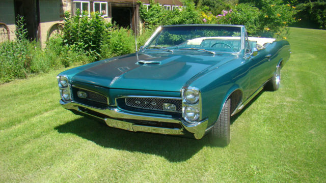 1967 pontiac gto convertible #'s matching air in the tires :-)