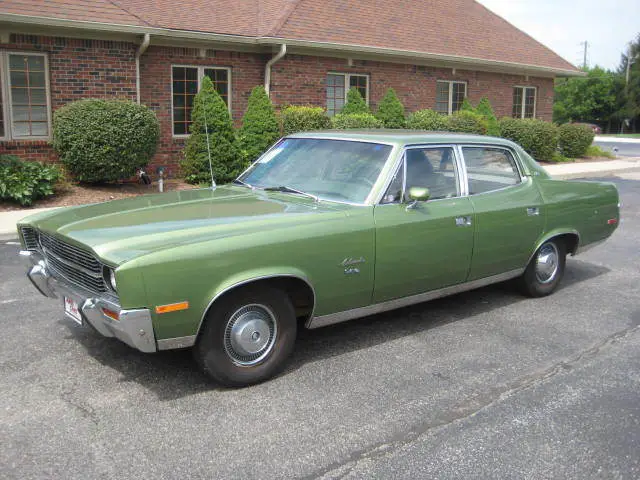 1970 amc ambassador sst 4 door metallic green 360 8 engine 84k