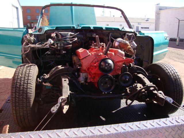 1964 chevy impala convertible 327ci 4sp a/c with extra 4 dr impala